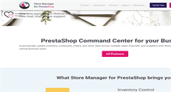 Desktop Screenshot of prestashopmanager.com